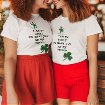 Personnalisée St. Patrick's Day Women's Basic T-Sh