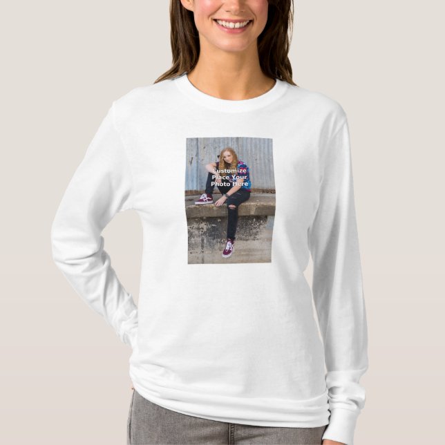 T-shirt Personnaliser Avec Votre Photo (Devant)