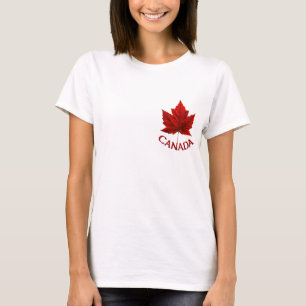 T-shirt Personnaliser canadienne sur les chemises de femme