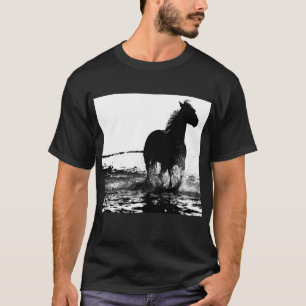 T-shirt Personnaliser Cheval Pop Art Modèle tendance