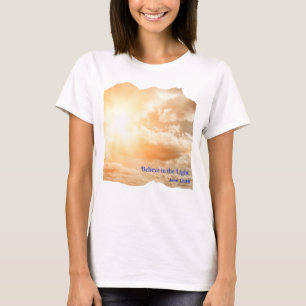 T-shirt Personnaliser croire en la lumière