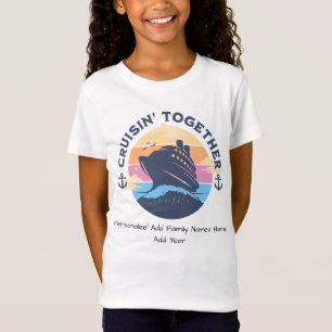 T-Shirt Personnaliser Cruise Ship Family Cute
