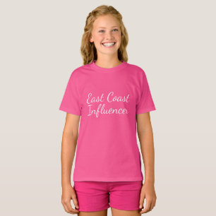 T-shirt Personnaliser de l'East Coast Influencer, province