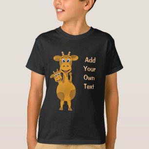 T-shirt Personnaliser des girafes