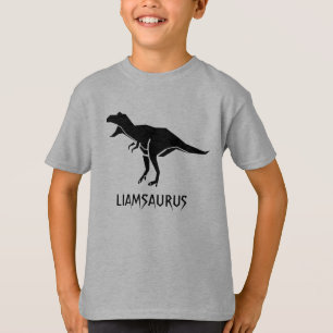 T-shirt Personnaliser Dinosaur Nom Personnaliser