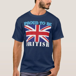 T-shirt Personnaliser Fière d'être (nationalité britanniqu