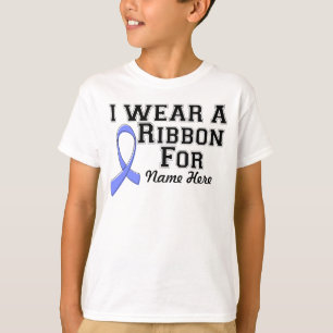 T-shirt Personnaliser je porte un ruban Periwinkle