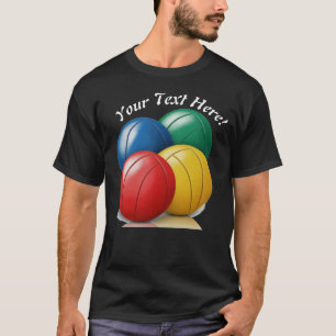 T-shirt Personnaliser la balle de bocce unique
