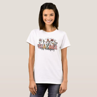 T-shirt Personnaliser la chemise de l'enseignant, chemise 