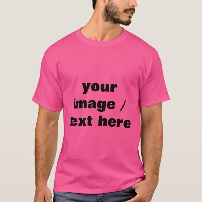 T-shirt Personnaliser la Personnaliser (Devant)
