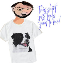 Personnaliser la photo et le texte Bordure Collie