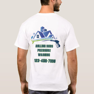 T-shirt Personnaliser la promotion commerciale de nettoyag