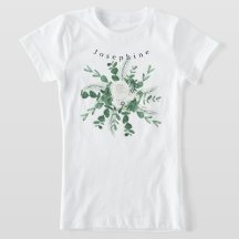Personnaliser le bouquet de rose blanche Feuilles 