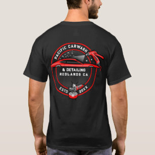 T-shirt Personnaliser le design arrière du détaillant de l