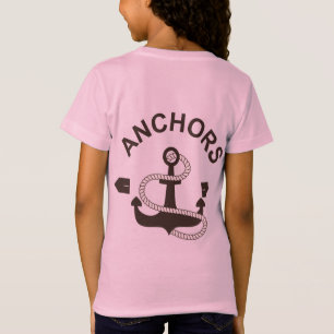 T-Shirt Personnaliser le Étiquette d'Ancre maritime Vintag