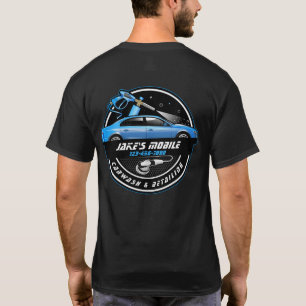 T-shirt Personnaliser le lavage de voiture mobile Détailin