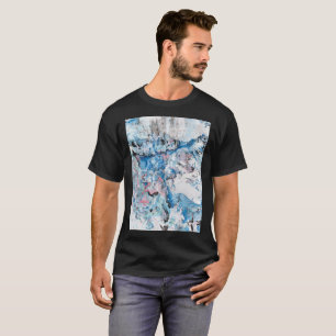 T-shirt Personnaliser le Modèle couleur noire de l'art Abs