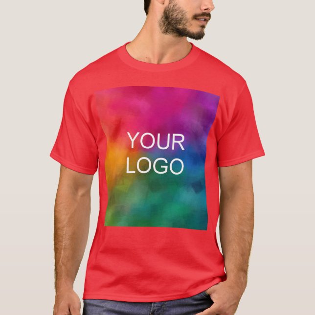 T-shirt Personnaliser le Modèle couleur rouge personnalisé (Devant)