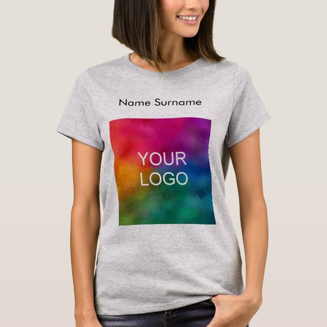 T-shirt Personnaliser l'entreprise Votre logo Ici Personne (Devant)