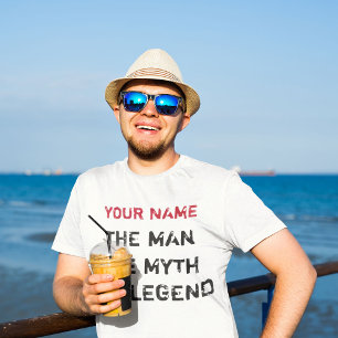 T-shirt Personnaliser L'Homme. Le Mythe. La Légende.