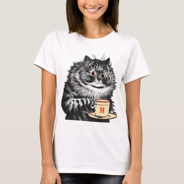 T-shirt Personnaliser Mug Initial, Louis Wain (Devant)