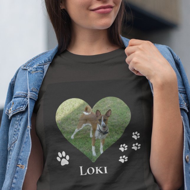 T-shirt Personnaliser photo pour animaux de compagnie Phot (Créateur téléchargé)