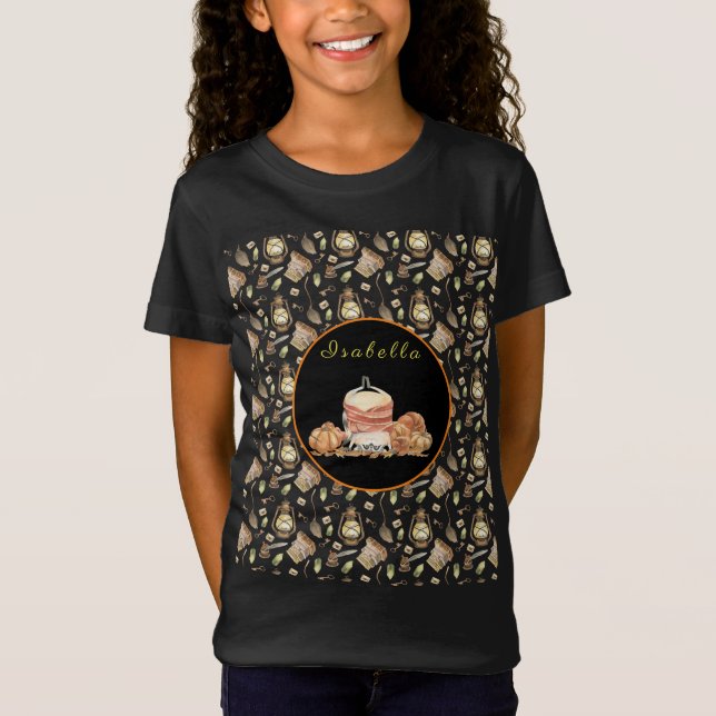 T-Shirt Personnaliser raccoon amusant Texte et couleur (Devant)