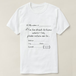 T-shirt Personnaliser SI JE SUIS TROP SOÛL POUR SAVOIR OÙ