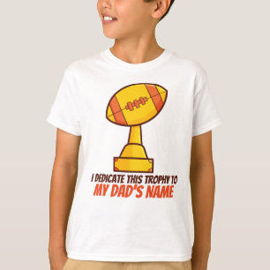 T-shirt Personnaliser "Trophée dédié"