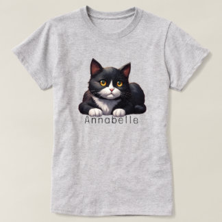 T-shirt Personnaliser Tuxedo Cat