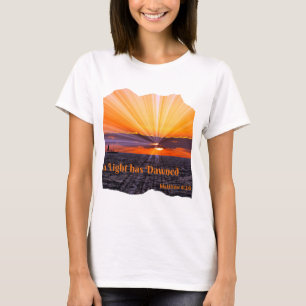 T-shirt Personnaliser une lumière qui s'est allumée