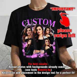 T-shirt PERSONNALISER VOTRE Propre Bootleg pour cadeau de 