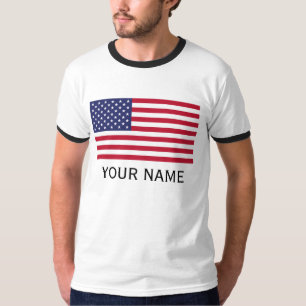 T-shirt Personnalisez avec votre nom États-Unis États-Unis
