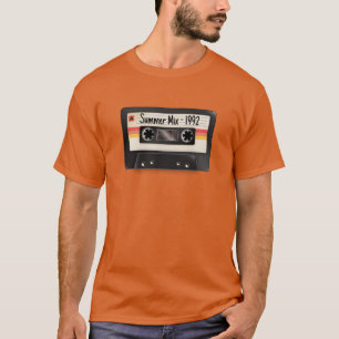 T-shirt Personnalisez ce souvenir de mixtape - Ajoutez vot