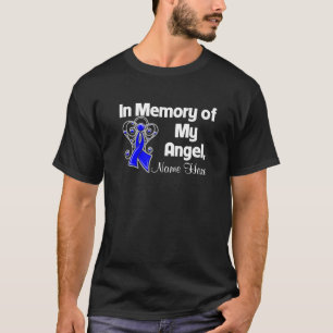 T-shirt Personnalisez dans la mémoire de mon cancer du