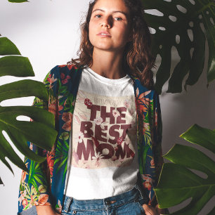 T-shirt Personnalisez La Meilleure Maman   Fête des mères