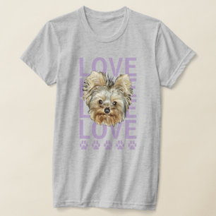 T-shirt Personnalisez-le ! Love Love Paws Photo d'animaux