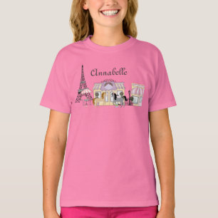 T-shirt Personnalisez Les Jolies Ponies Paris Horse T-Shir
