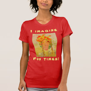 T-shirt Personnalisez l'image et les rêves positifs à 2 li