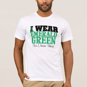 T-shirt Personnalisez-moi portent le Cancer de foie de
