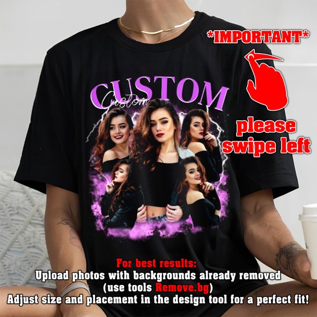 T-shirt PERSONNALISEZ VOTRE Idée Bootleg Ici, bootleg (Créateur téléchargé)