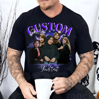 T-shirt Personnalisez Votre Propre Photo Bootleg Girami