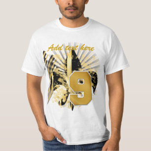 T-shirt Personnalisez votre texte, fleur de lis