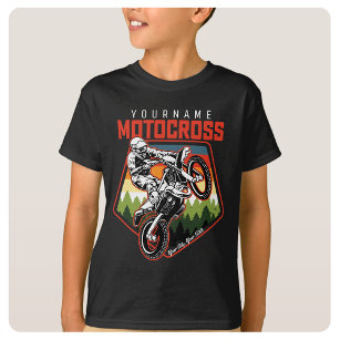 T-shirt Personnalized Motocross
