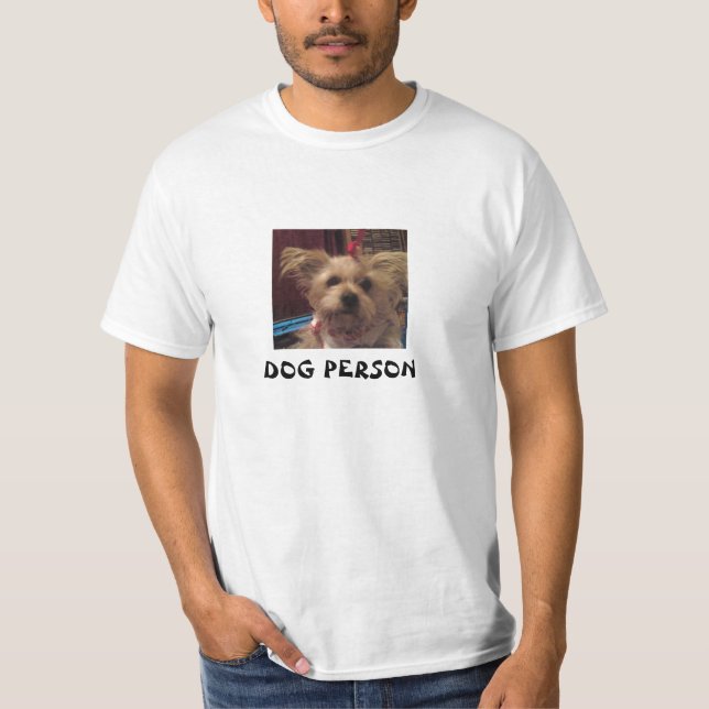 T-shirt Personne de chien (Devant)