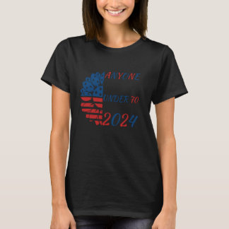 T-shirt Personne de moins de 70 2024 Président USA Electio
