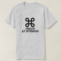 personne d'intérêt, en norvégien, gris