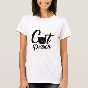 T-shirt Personne du chat