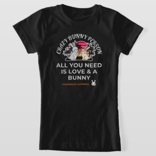 T-Shirt Personne Lapin Fou