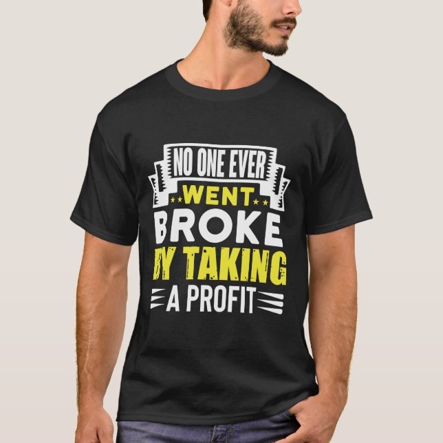 T-shirt Personne n'a jamais été fauché en faisant un profi (Devant)